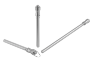 Ball lock pins stainless steel, with headend lock