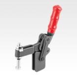 Toggle clamps vertical heavy-duty with adjustable clamping spindle