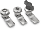 Quarter-turn locks, stainless steel, small version