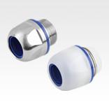 Cable glands, stainless steel or plastic, in Hygienic DESIGN