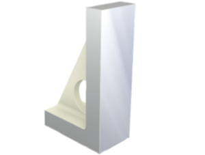 Angle plates, gray cast iron, narrow with pre-machined clamping faces Angle plates, gray cast iron, narrow with pre-machined clamping faces