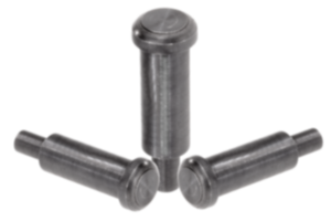 Spring plungers with head and pressure pin, steel Spring plungers with head and pressure pin, steel