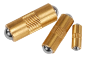 Spring plungers smooth version, double-sided Spring plungers smooth version, double-sided