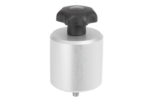Clamp stops adjustable for slot profiles Clamp stops adjustable for slot profiles