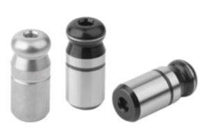 Locating pins with ball-end style A Locating pins with ball-end style A