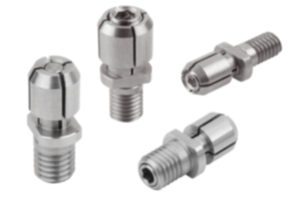 Mandrel collet for small bores Mandrel collet for small bores