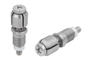 Mandrel collet for small bores, for automated clamping Mandrel collet for small bores, for automated clamping