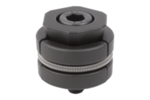 Centering clamp, steel, round Centering clamp, steel, round