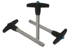 Ball lock pins with aluminum T-grip Ball lock pins with aluminum T-grip