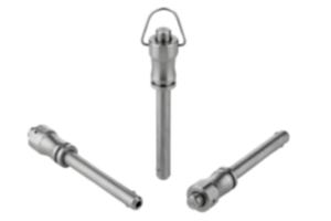 Ball lock pins with high shear strength Ball lock pins with high shear strength