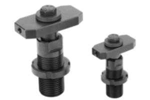 Clamp straps double-sided, 90° swivelling Clamp straps double-sided, 90° swivelling