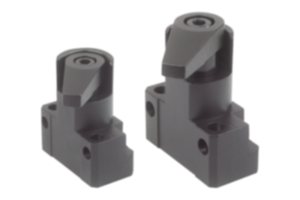 Hook clamp with mounting bracket with extended clamping claw Hook clamp with mounting bracket with extended clamping claw