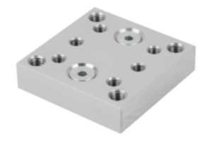 Adapter block aluminum Adapter block aluminum