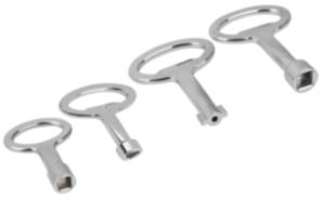 Keys for latches and locks Keys for latches and locks