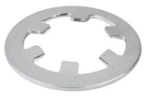 Retaining washers for quarter turn latches Retaining washers for quarter turn latches