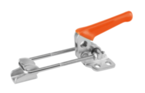 Toggle clamps latch horizontal with catch plate Toggle clamps latch horizontal with catch plate