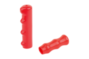 Plastic grips, round with round adapter Plastic grips, round with round adapter