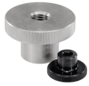 Knurled nuts high style steel and stainless steel, DIN 466 Knurled nuts high style steel and stainless steel, DIN 466