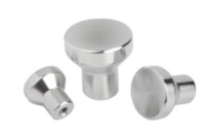 Mushroom knobs internal thread - inch Mushroom knobs internal thread - inch