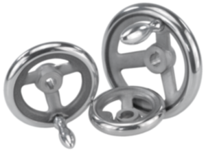 Handwheels DIN 950, aluminum Handwheels DIN 950, aluminum