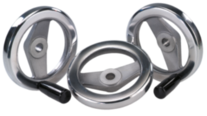 Volants à 2 bras en aluminium, poli - inch Volants à 2 bras en aluminium, poli - inch