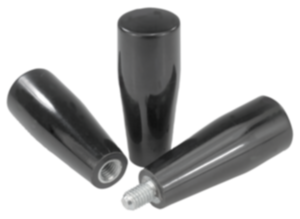 Taper grips, plastic (thermoset) Taper grips, plastic (thermoset)