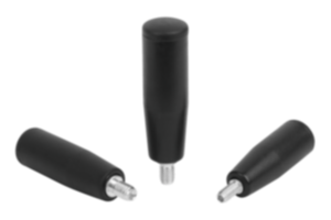 Cylindrical grips revolving with hexagon socket Cylindrical grips revolving with hexagon socket
