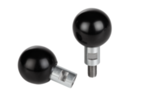 Ball grips revolving Ball grips revolving