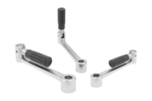 Manivelas de mano de acero inoxidable con empuñadura cilíndrica plegable Manivelas de mano de acero inoxidable con empuñadura cilíndrica plegable