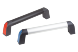 Tubular handles Bighand, aluminum with plastic grip legs Tubular handles Bighand, aluminum with plastic grip legs