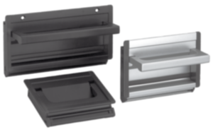 Empuñaduras huecas de aluminio abatibles Empuñaduras huecas de aluminio abatibles