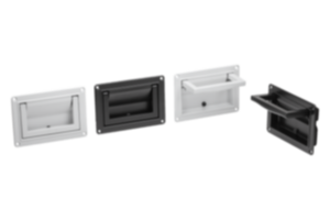Empuñaduras huecas de aluminio abatibles Empuñaduras huecas de aluminio abatibles