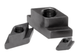 Nuts for T-slots rhombic style Nuts for T-slots rhombic style