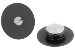 Aluminum cap for holes and screw heads with hex socket Aluminum cap for holes and screw heads with hex socket