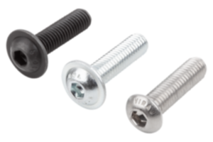 Button head screws, EN ISO 7380 Button head screws, EN ISO 7380