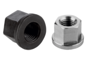 Hexagon nuts with collar height 1.5xD, DIN 6331 enhanced Hexagon nuts with collar height 1.5xD, DIN 6331 enhanced