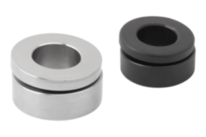 Spherical washers and conical seats combined steel or stainless steel, similar to DIN 6319