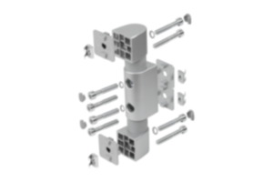 Friction joints, double, 45/90/45 type B Friction joints, double, 45/90/45 type B