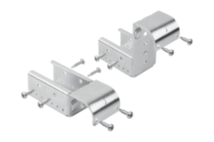 Support d’accrochage de Ø 30 en acier pour convoyeurs à rouleaux en acier Support d’accrochage de Ø 30 en acier pour convoyeurs à rouleaux en acier