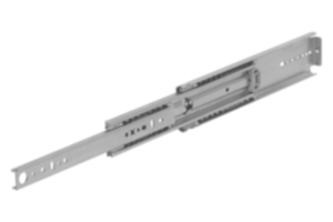 Telescopic slides, steel for side mounting, full extension, load capacity up to 272 kg Telescopic slides, steel for side mounting, full extension, load capacity up to 272 kg