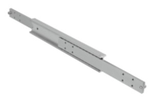 Glissières télescopiques en acier compactes extension intégrale, résistance à la charge jusqu'à 480 kg Glissières télescopiques en acier compactes extension intégrale, résistance à la charge jusqu'à 480 kg