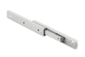 Telescopic slides, steel double arrangement, full extension, load capacity up to 133 kg Telescopic slides, steel double arrangement, full extension, load capacity up to 133 kg