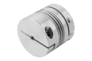 Metal bellows couplings, short type, for high torques with clamp hubs Metal bellows couplings, short type, for high torques with clamp hubs