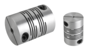 Beam couplings aluminum with clamping hubs Beam couplings aluminum with clamping hubs