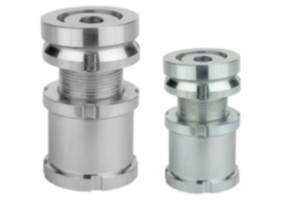 Levelling sets, steel or stainless steel with spherical washer and locknut Levelling sets, steel or stainless steel with spherical washer and locknut