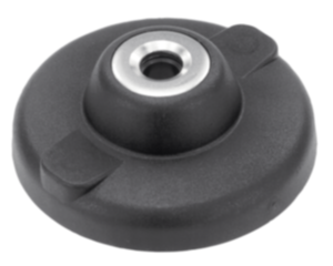 Levelling feet plates plastic, heavy-duty version Levelling feet plates plastic, heavy-duty version