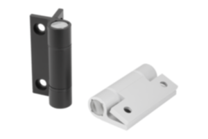 Spring hinges aluminum profile, 1.3 Nm Spring hinges aluminum profile, 1.3 Nm