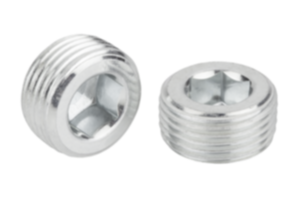 Screw plugs with hexagon socket DIN 906, tapered thread Screw plugs with hexagon socket DIN 906, tapered thread