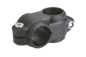 Tube clamps cross plastic Tube clamps cross plastic