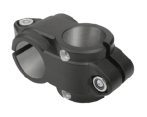 Linear actuator connector clamps cross Linear actuator connector clamps cross